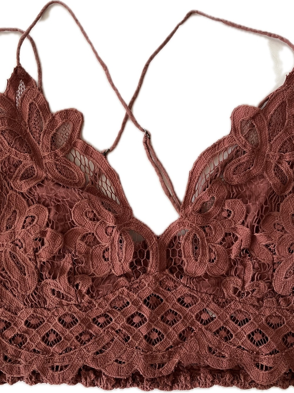 Free People Floral Lace Adella Bralette - Picture 2 of 7